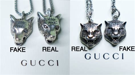 ebay fake gucci necklace|Real vs. Fake: How To Spot Your Gucci Necklace is Genuine.